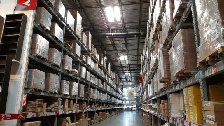 Warehouse and packaging
